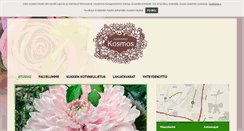 Desktop Screenshot of kukkatalokosmos.net